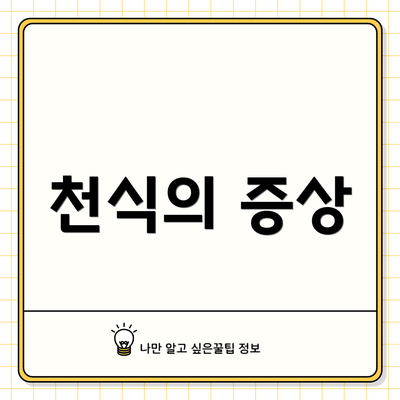 천식의 증상