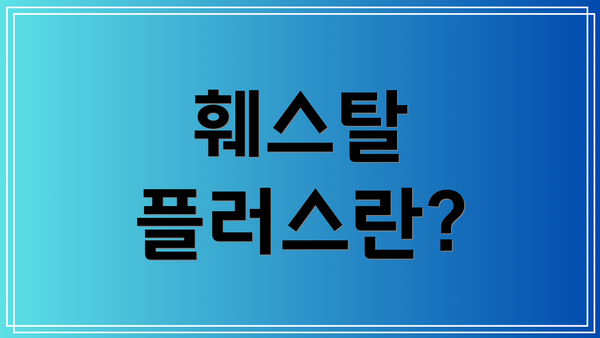 훼스탈 플러스란?