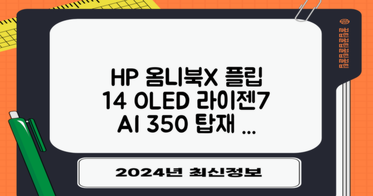 HP 2025 옴니북 X 플립 14 OLED 라이젠7 AI 350 크라켄포인트, Glacier silver, 1TB, 32GB, WIN11 Home, 14-fk0020AU 추천 리뷰