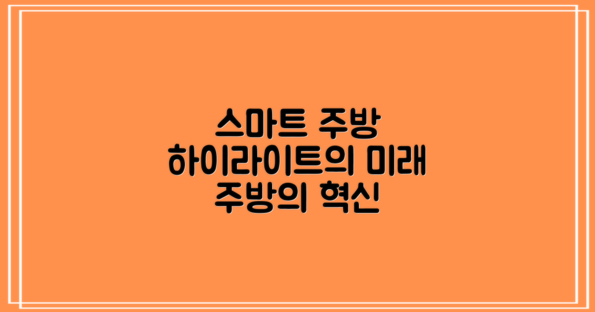 스마트한 주방, 하이라이트의 미래