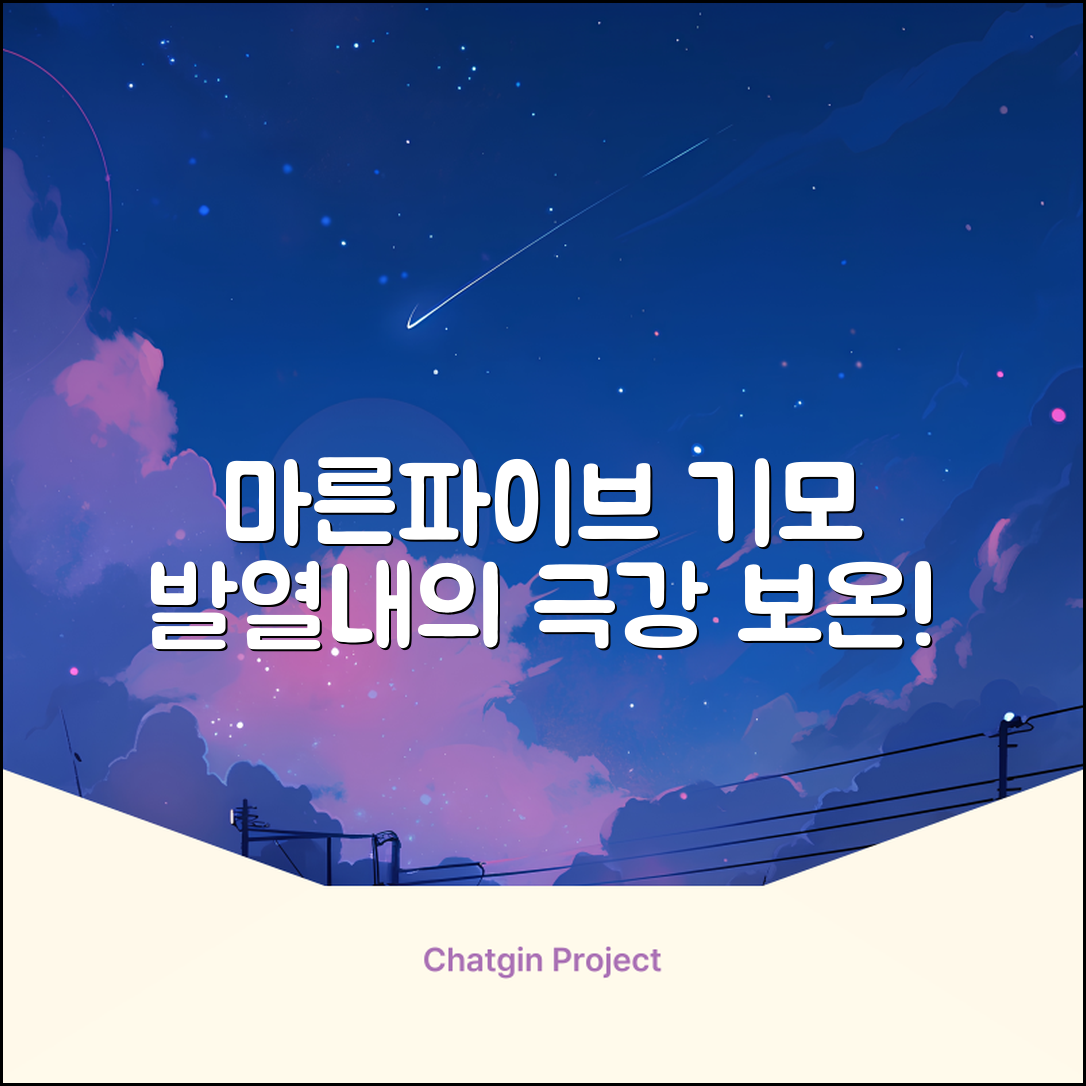 마른파이브 남성용 히트터치 기모 발열내의 세트 추천 리뷰