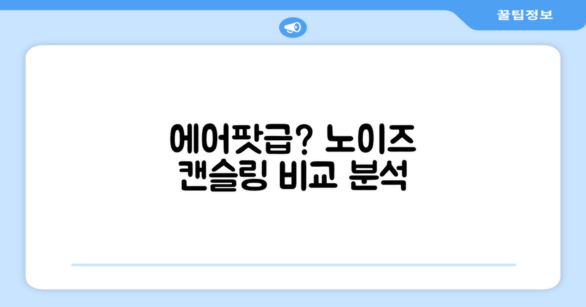 노이즈 캔슬링, 에어팟만큼 될까?