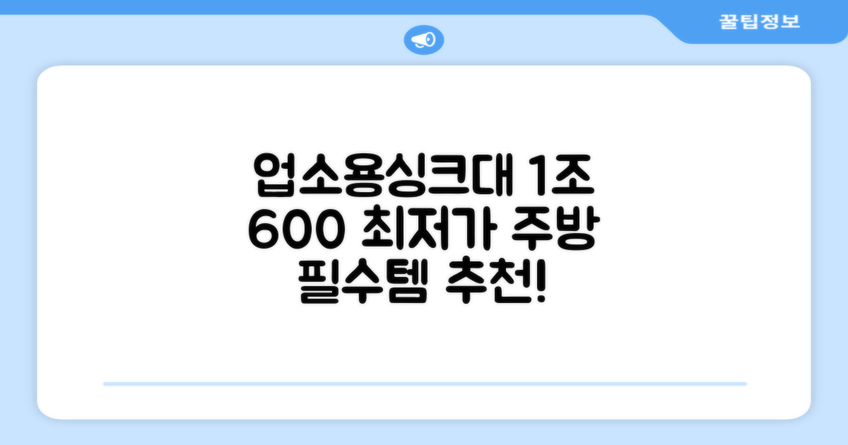 업소용싱크대 1조 600 업소용개수대 스텐싱크대 주방싱크대, 1조 600*600*800 추천 리뷰