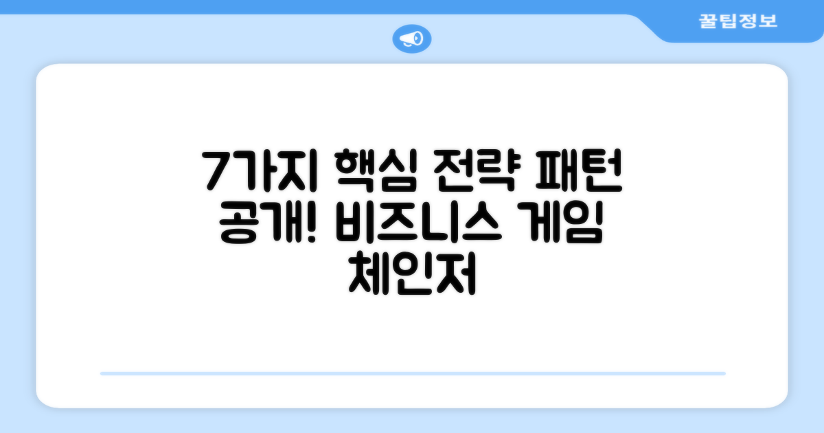 7가지 핵심 전략 패턴