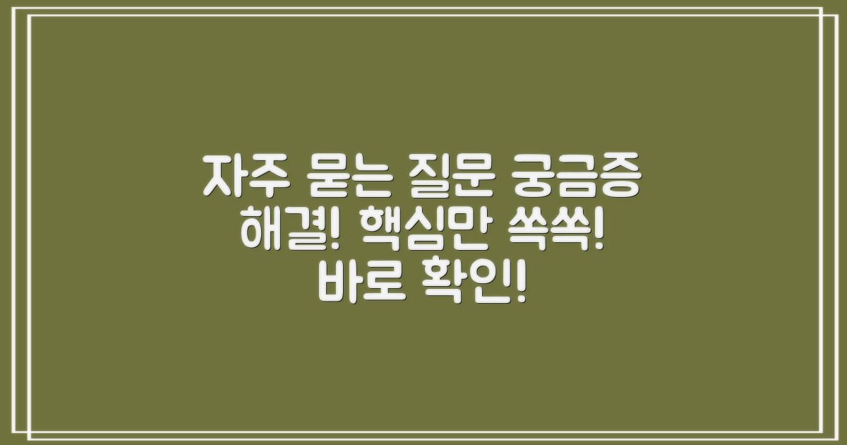 자주 묻는 질문