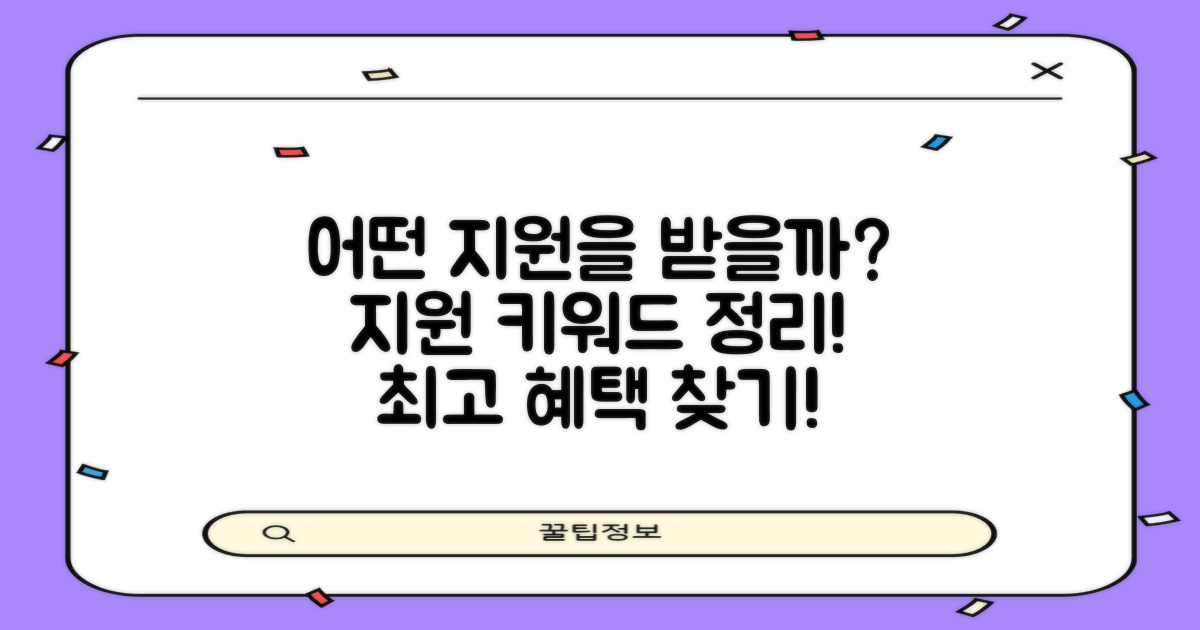 어떤 지원을 받을 수 있을까?