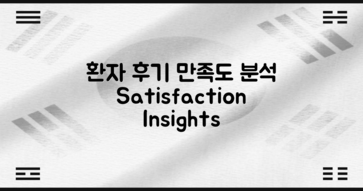 환자 후기와 만족도 분석