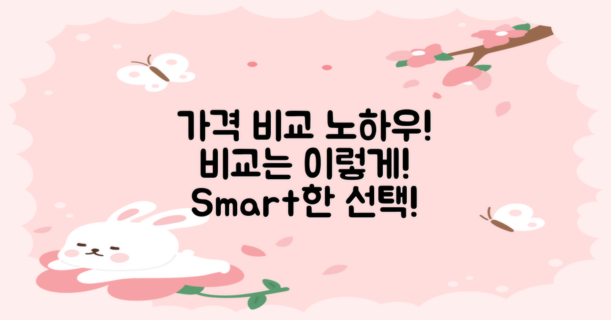 가격은 어떻게 비교할까?