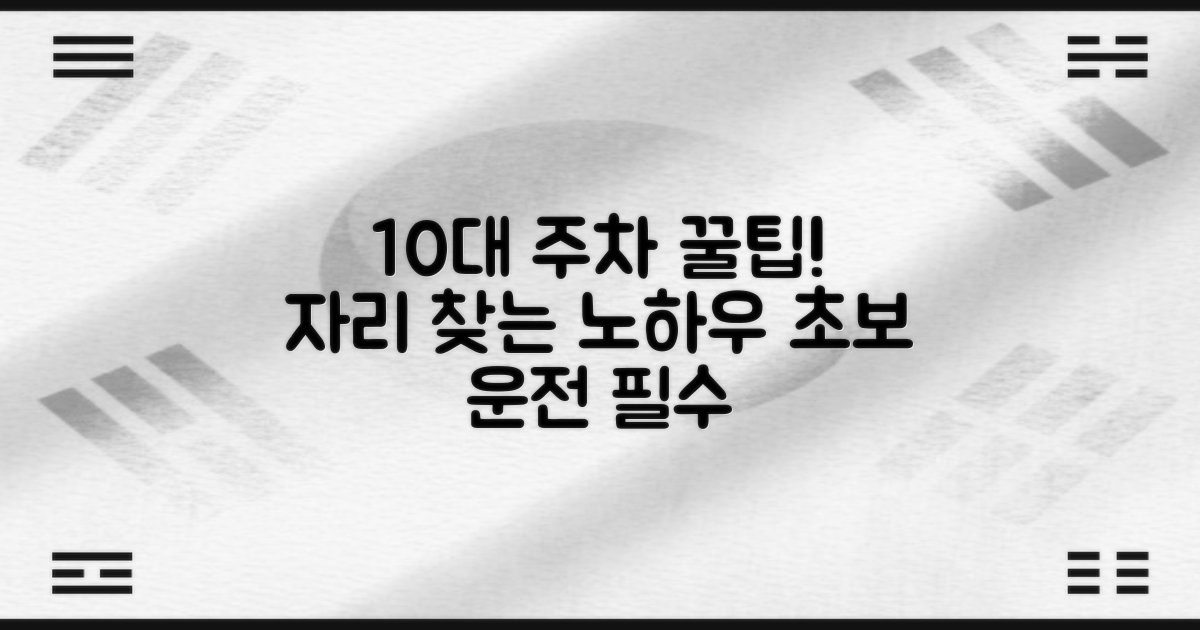 10대 주차 공간 안내